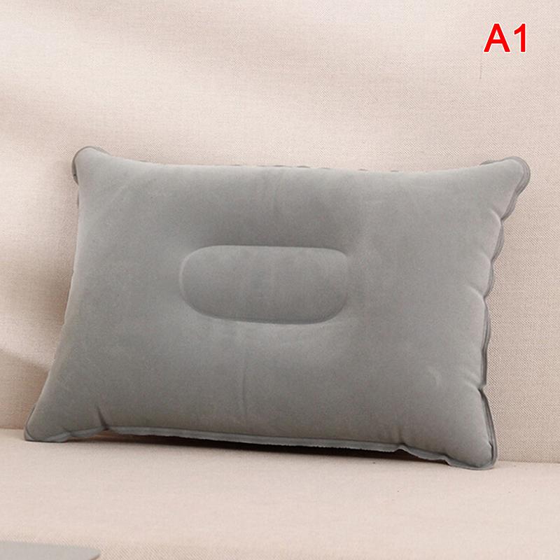 Travel Inflatable Pillow Flocking + Pvc Car Inflatable Bed Accessories Outdoor