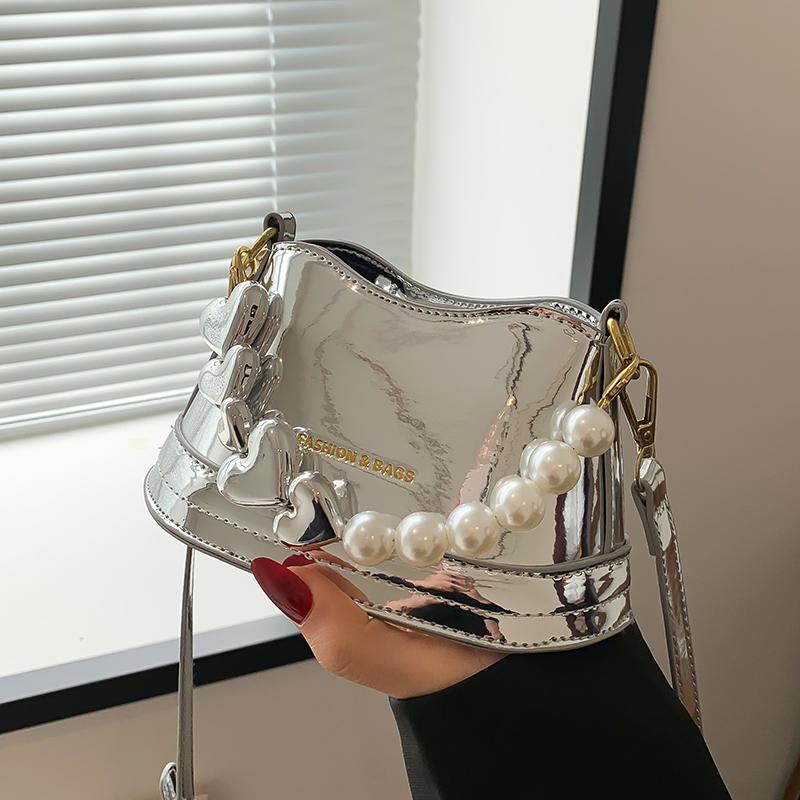 Geantă din piele lăcută pentru femei, primăvară, vară, genți de seară perfecte, noi genți de mână mini populare pentru petrecere