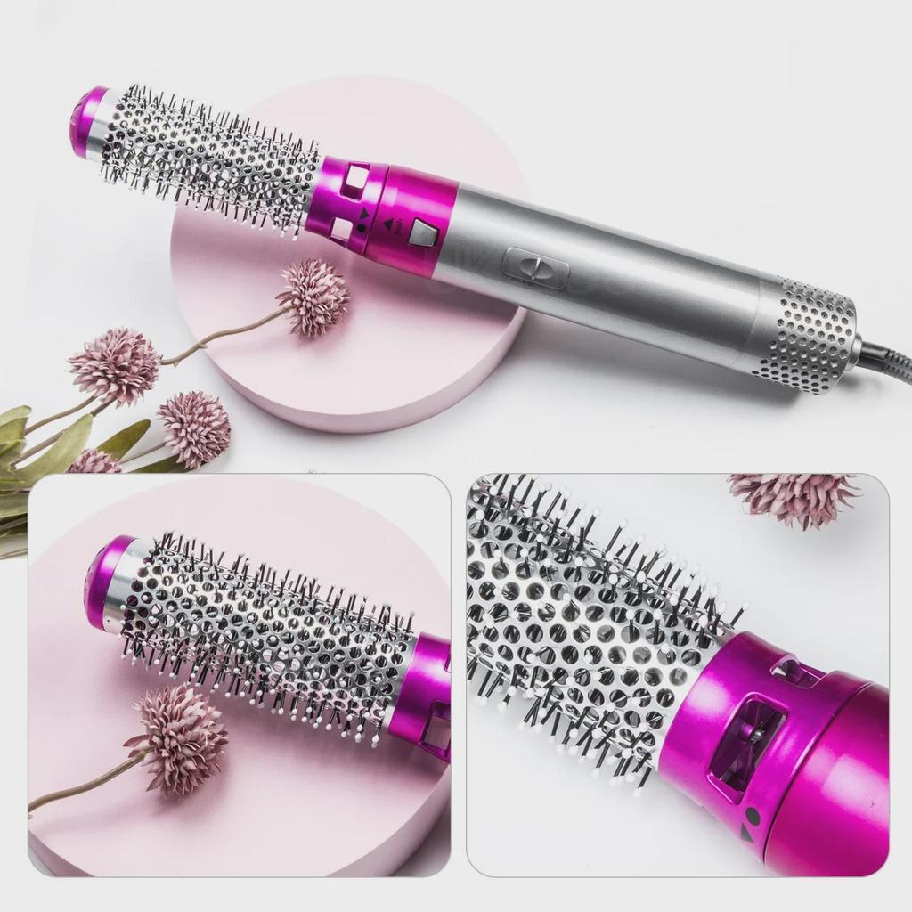 5-in-1 Multifunctional Hot Air Hair Dryer & Curler