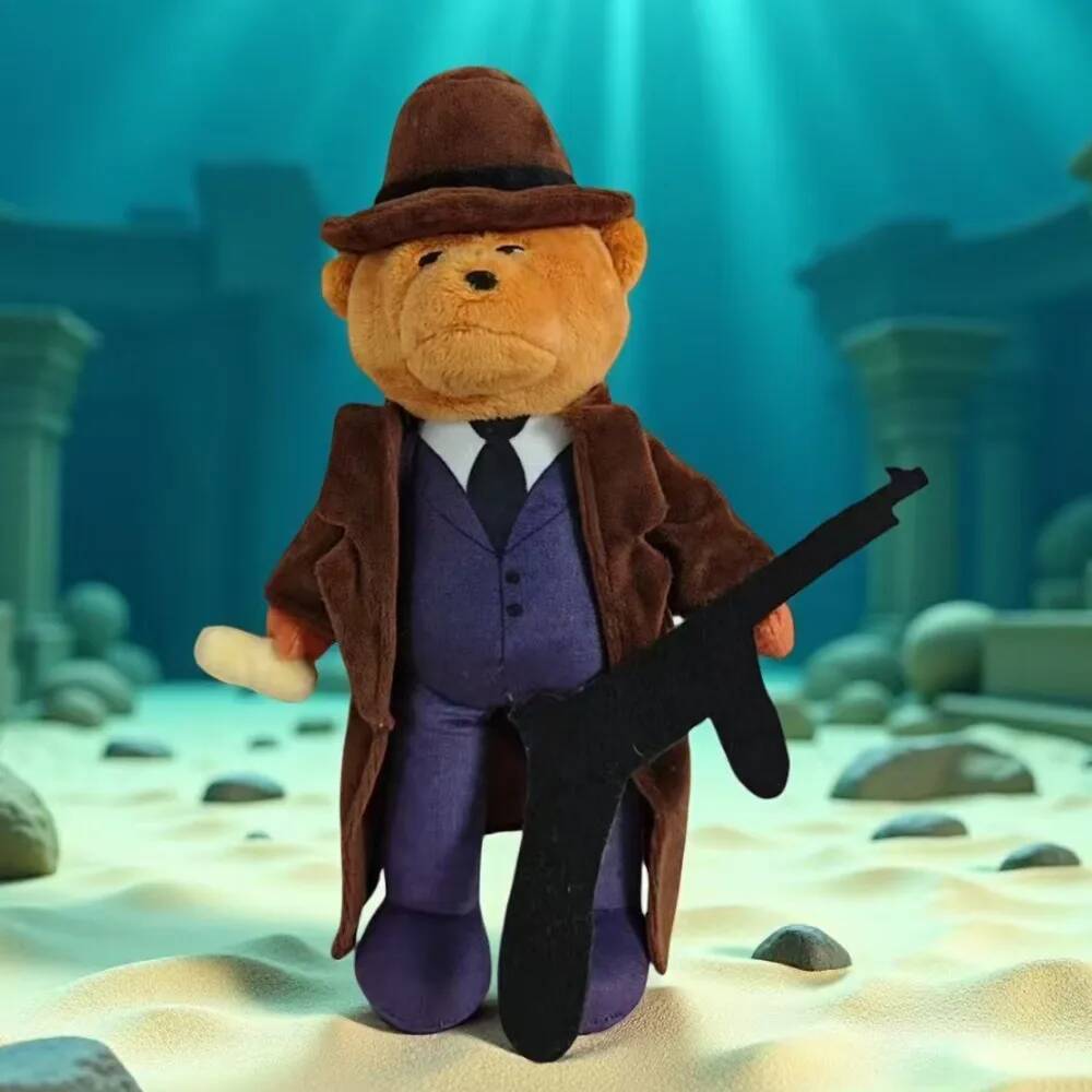 Furt Un Pluș Brainrot Chicleteră Bicicletă Furt O Jucărie Brainrot Chicleteieră Biciclist Elefant Căpșună Brainrot Pluș Italian