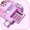 LilyBeauty Multifunctional Pencil Case with Calculator and Great Study Great Gift for Kids and Teens Pop-Up Cutter, Supplies, (Purple)