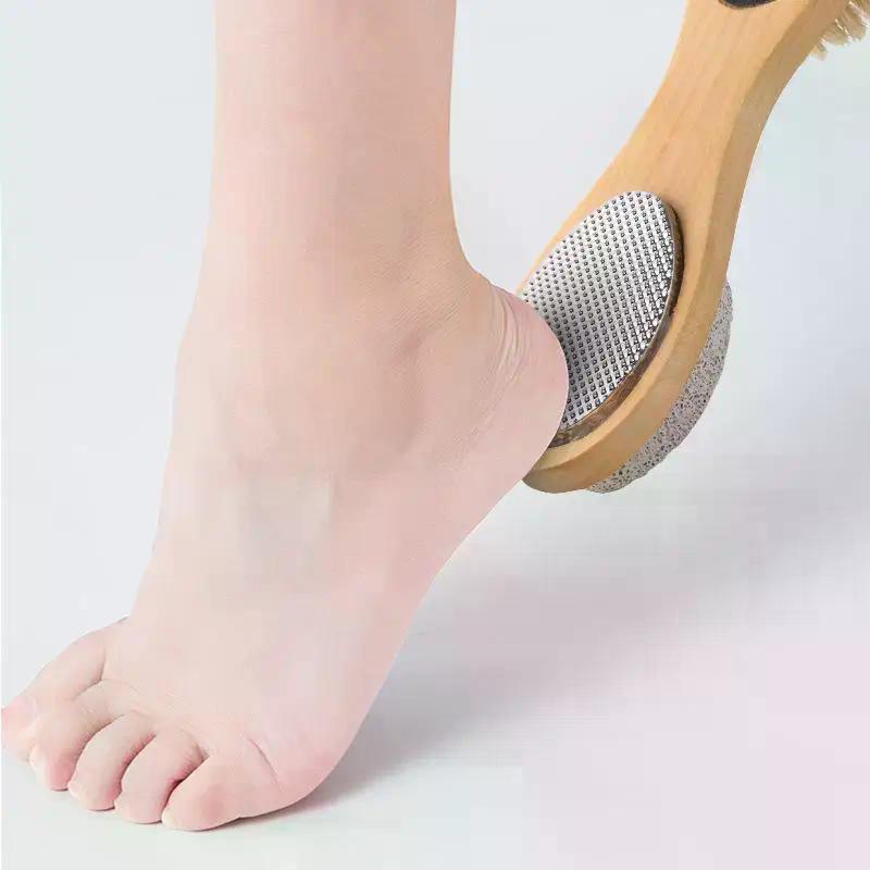 1/2PCS 4-in-1 Foot File Callus Remover Foot Care Tool Foot Pumice Stone Dead Skin Remover Brush Cuticles Nails