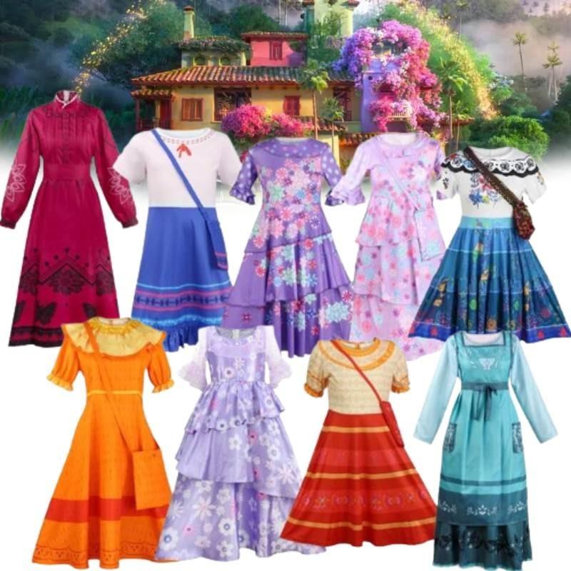 Magic Room Princess Isabella Cosplay Costume Dress Children's Performance Dress