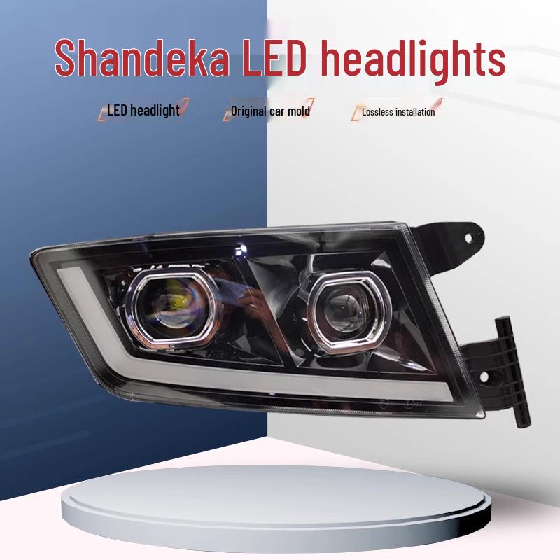 Sinotruk Sitrak G7C7Hc5h Ultra-Bright Dual-Lens LED Headlight Assembly Passenger s Side Right