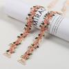 Embroidered Flower Lace Bra Straps for Women, Adjustable Double Replacement Straps for Bras, Sexy Lingerie Accessories