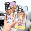 CardCaptor Sakura Anime Plating Phone Case For Samsung A17 A07 A37 A57 A16 A56 A15 A55 A14 A54 A13 A53 A26 A36 A25 A35 A24 A34 A