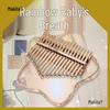 Crystal Transparent 17-Key Kalimba: Easy-to-Learn Portable Thumb Piano for Beginners