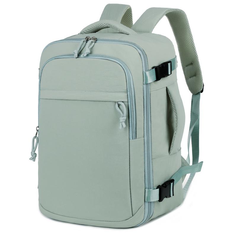 Schoolbag1011 New Travel Backpack Large Capacity Backpack Women's Light Business Trip Men's Multifunctional Computer Bag