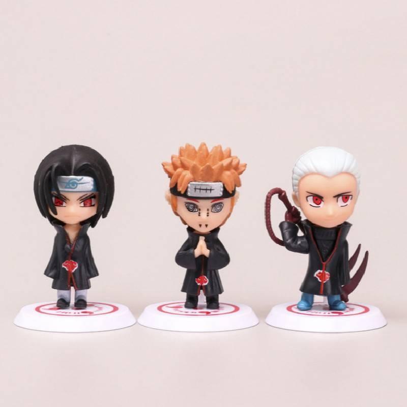Naruto Sasuke Pvc Anime Figure Model Collectors Toy Doll Kids Gift Decoration