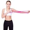 Pull Rope Silicone Resistance Band Gym Muscle Fitness Chest Expander Set (Blue)