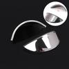 1 Piece Universal Chrome Metal Scooter Headlight Rainproof Cover 5.75"/7"For Cafe Racer Motorcycle Front Lamp Visor