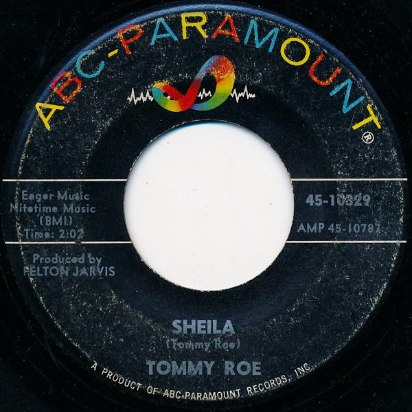 

7inch Record TOMMY ROE Sheila 4510329 ABCParamount 1962 US Rock Used