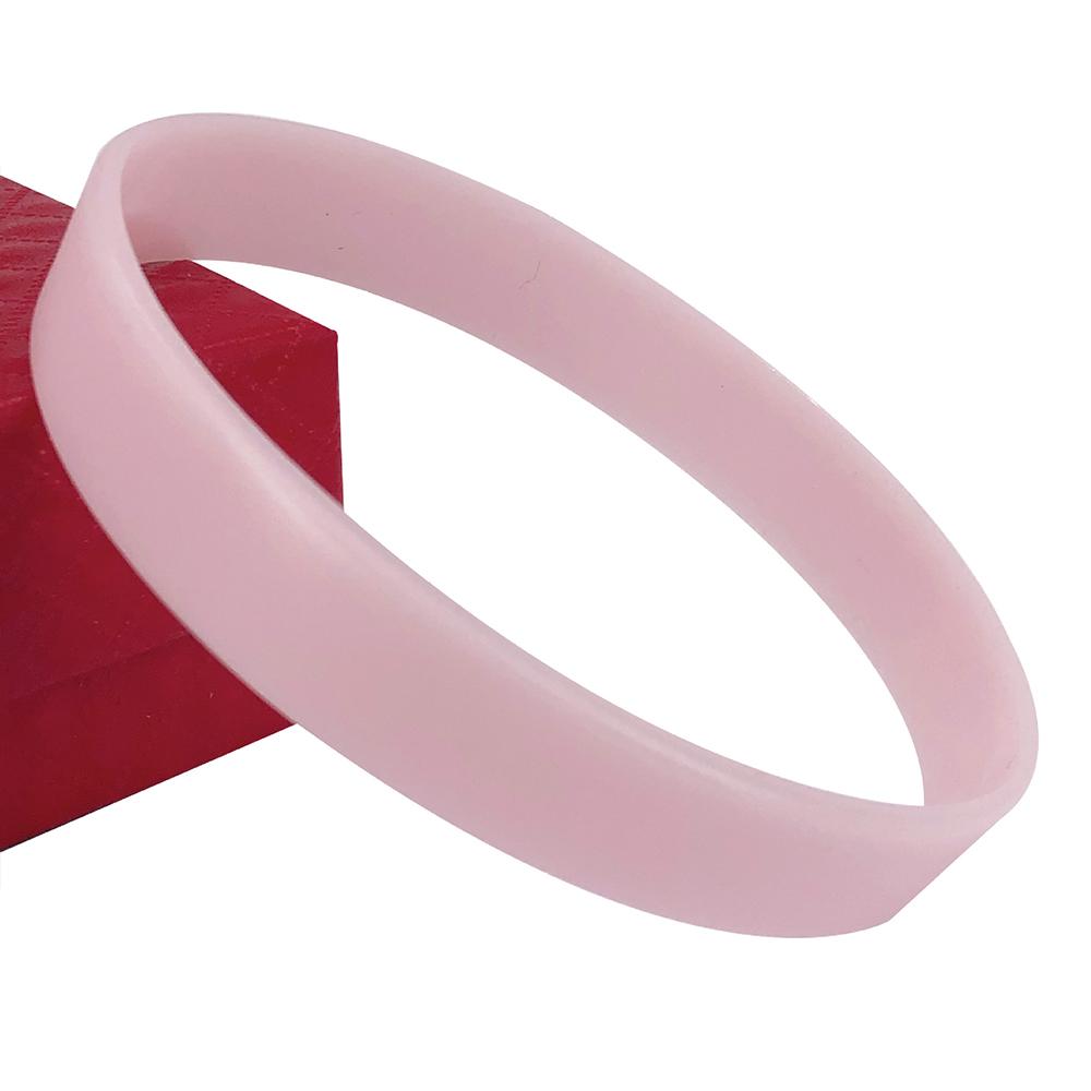 Silica Gel Silicone Bracelet Rubber Wristband Fashion Jewelry Rubber Bangle  Unisex
