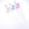 Mini Bowknot Pendant Bag Accessories Cute Decoration For Bag Fluffy Soft Accessories Women'S Phone Case Keychain Pendant