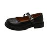 [Yushilai] Japanese Platform Mary Jane Shoes for Women's Spring 2025 New Fashion Muffin Versatile One Pedal