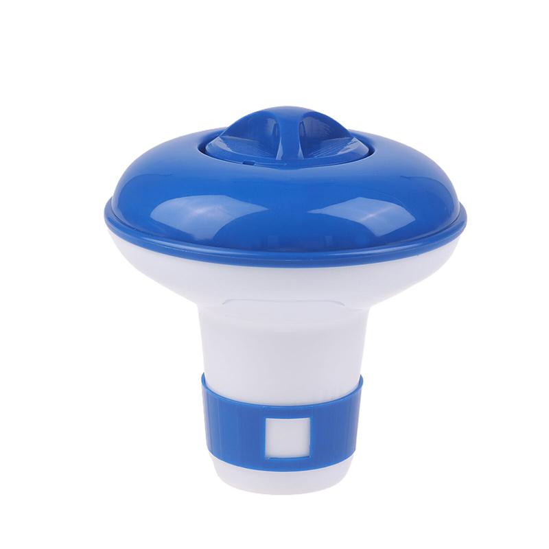 Flytende Svømmebasseng Medisinsk Klor Tablett Badekar Flyter Renseverktøy Auto Dispenser Slitesterke Utendørs Basseng Renseverktøy