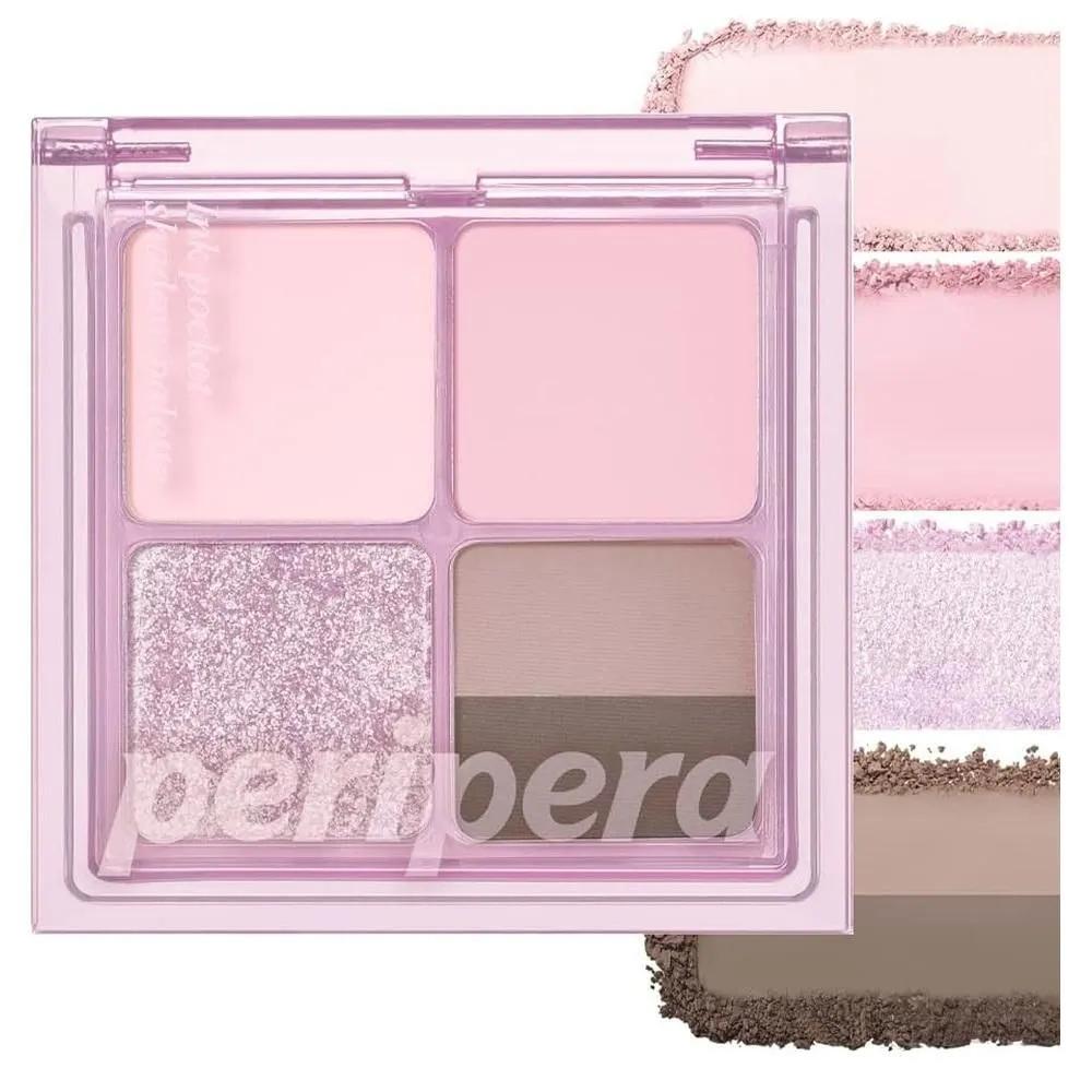 Peripera Ink Pocket Shadow Palette 1 Pack No. 2 Cool Summer Vibe (002 COOL)
