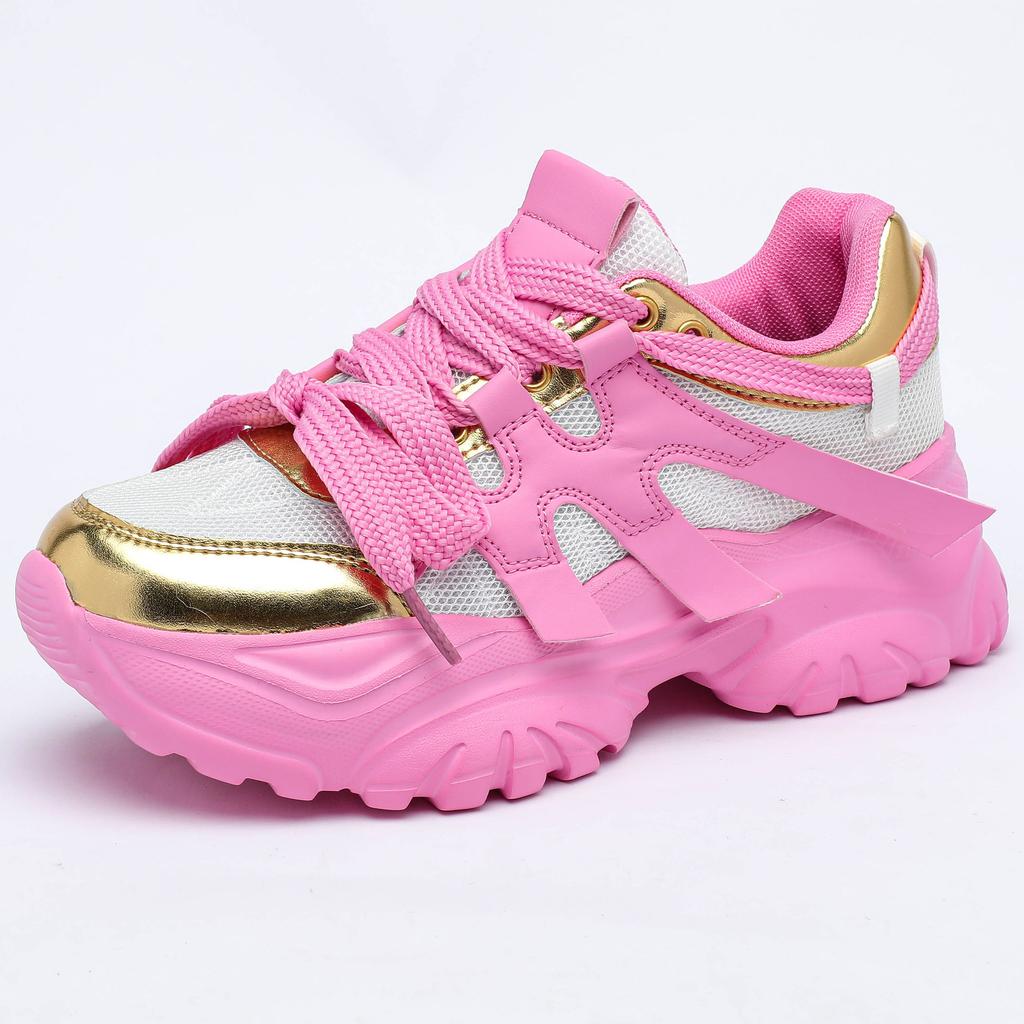 Size 35-44 Woman Sneaker Platform Zapatillas De Mujer Comfort Sports Casual Shoes Zapatillas Increase Height Walking Shoes Tenis