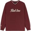 MLB Boston Red Sox Sweatshirt Unisex Dark Red 3AMTV0544-43BDS