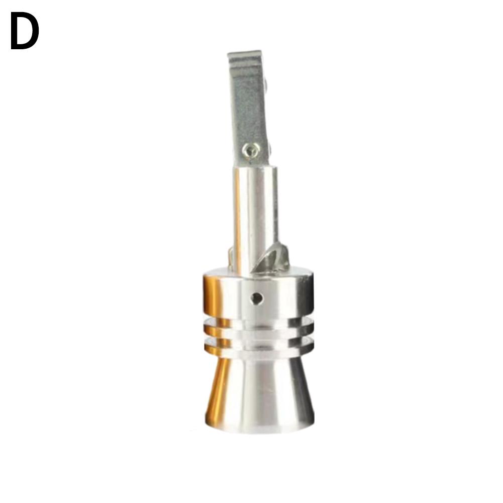 Modified Tail Throat Whistle Motorcycle Imitation Sounder Turbine Exhaust Sound Amplifier Whistle Parts New