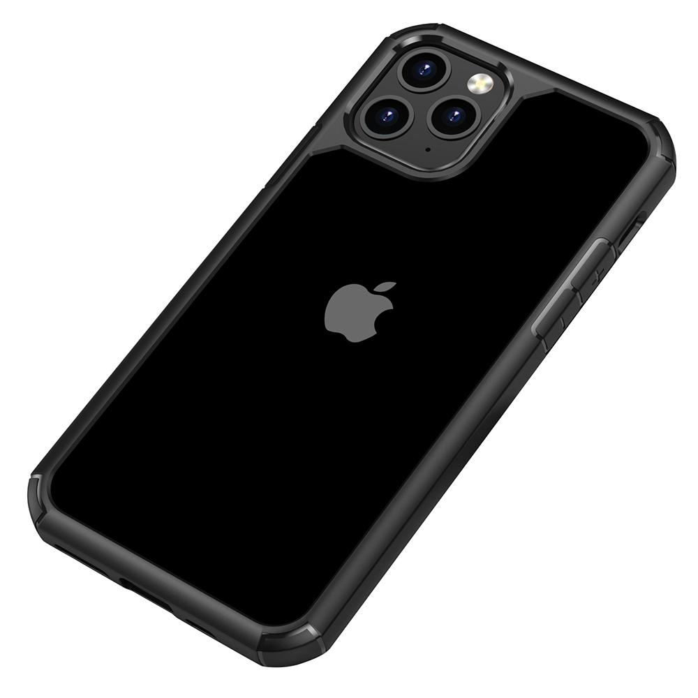 For iPhone 11 Pro Case Anti-Scratch TPU+PC Clear Back Shell