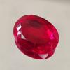 36.45 Ct Heated CERTIFIED Red Ruby Stunning  Shape Oval  Loose Gemstone