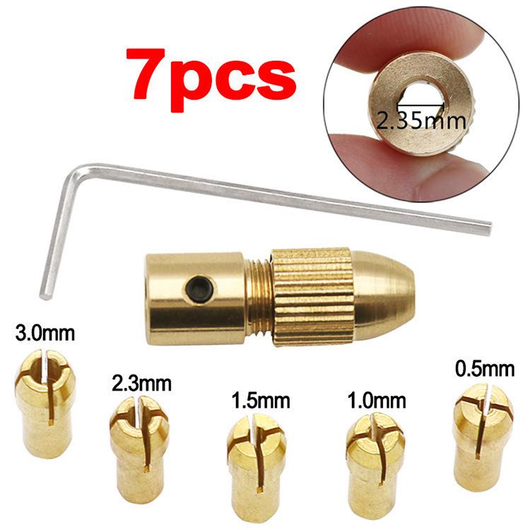Mini Self-Tightening Drill Chuck for Small Electric Drills and Grinders