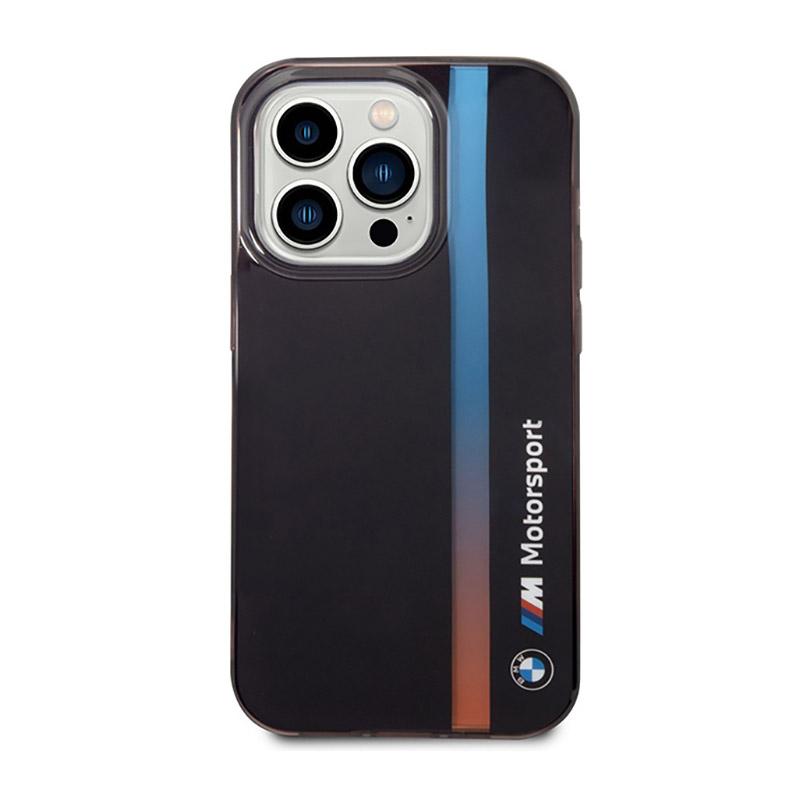 Bmw Tricolor Stripe - Etui Iphone 14 Pro (Czarny)