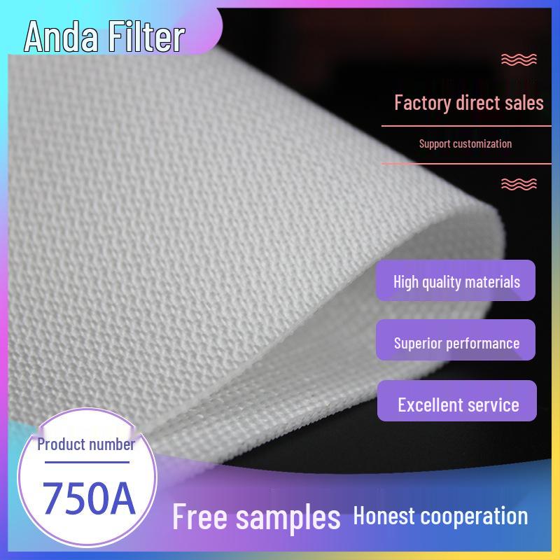 Polypropylene Filter Cloth 750A/750B/750AB for Industrial and Wastewater Applications 750A-90cm