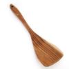Natural Wooden Spatula Turner Fried Shovel Cooking Kitchen Utensils Shovel (31.5*7.5cm)