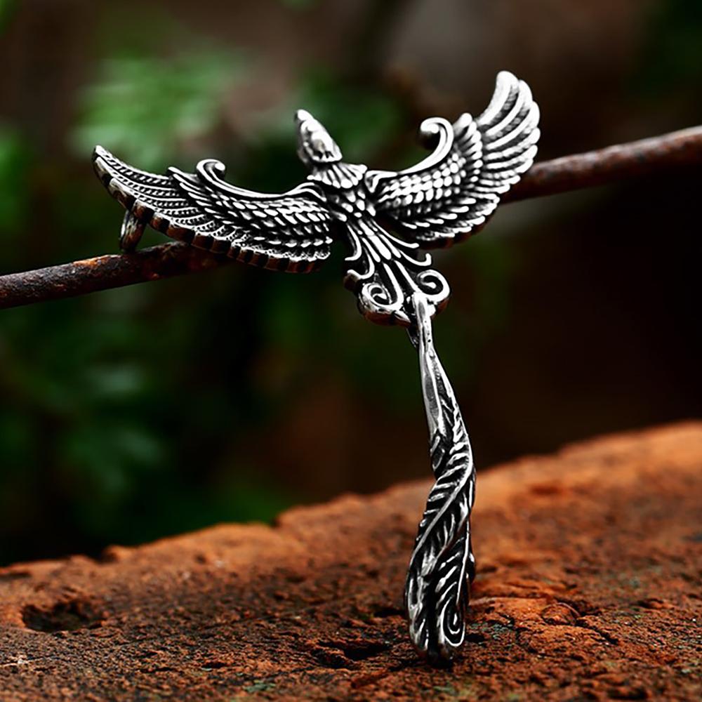 Vintage Personality Viking Anchor Necklace Pendant for Men Punk Stainless Steel Chain Anchor Pendant Men Jewelry Gift Wholesale