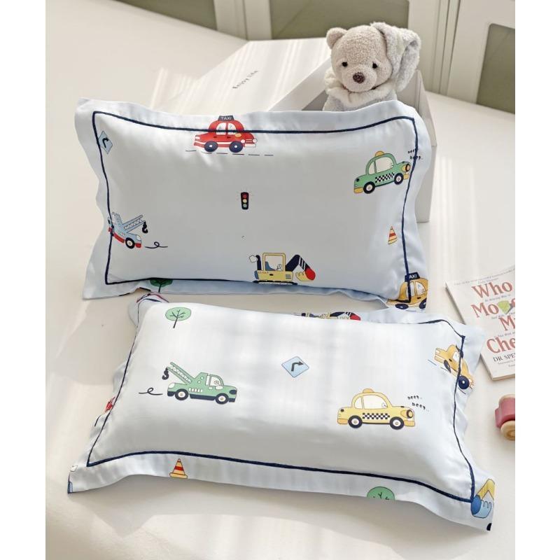 

Наволочка из лиоцелла для детей с мультяшным рисунком 30x50, наволочка из детского ледяного шелка, оптовая продажа, маленькая наволочка 35x55, летние наволочки