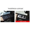 ABS Silver Door Window Switch Panel Cover Trim For Land Rover Discovery 3 04-09