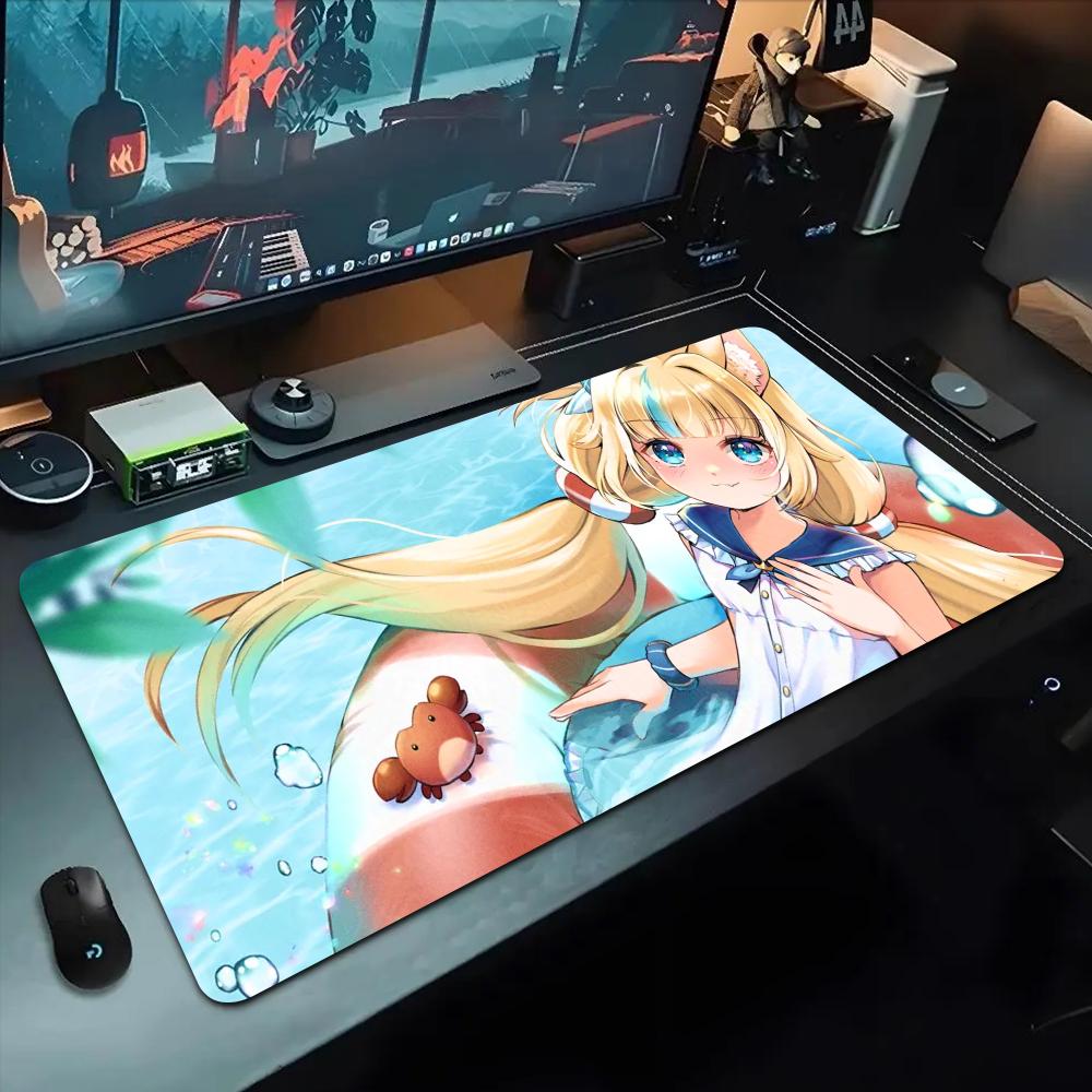 Sameko Saba Mouse Pad 500X1000 mm Large Gaming Mousepad Gamer XL Rubber Otaku Keyboard Pad Laptop Desk Mat