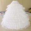 Wedding Petticoat Bridal Underskirt Hoop Crinoline Slip Mermaid Petticoats Fishtail for Ball Gown Prom Dress Customized