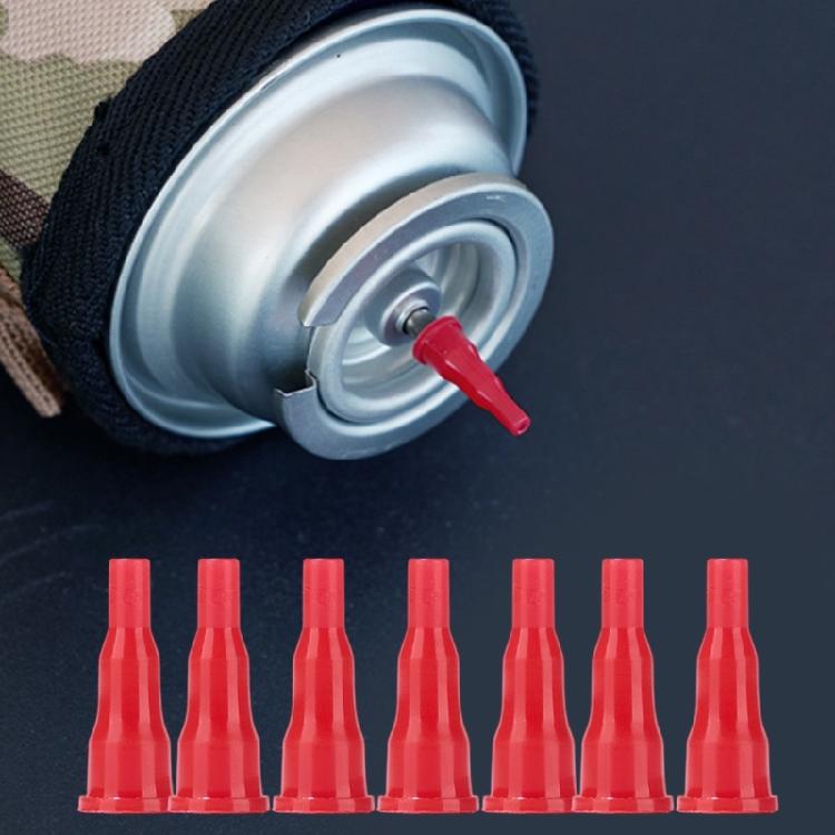 20Pcs Universals Gas Refill Head Butanes Cassette Gas Tanks Adapter Replacement Plastic Butanes Gas Filling Connector