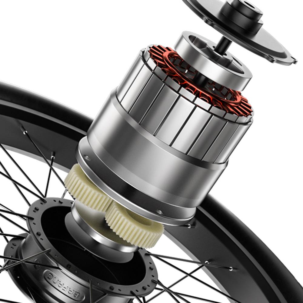 JOOBIKE JOO1 Vélo Électrique Adulte Moteur 1000W 48V 17.5AH Batterie Intégrée Frein à Huile Pneu Gros 26" E-Bike Adapté aux Zones Urbaines et Montagneuses