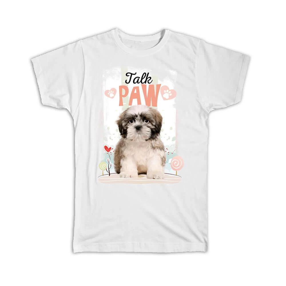 

Gift T-Shirt : Baby Shih Tzu Pet Dog Animal Lovely Pastel Colors Newborn Shower M