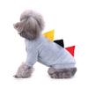 Pet dog clothes thermal sweater velvet four-legged clothes autumn and winter casual pet clothes small dog