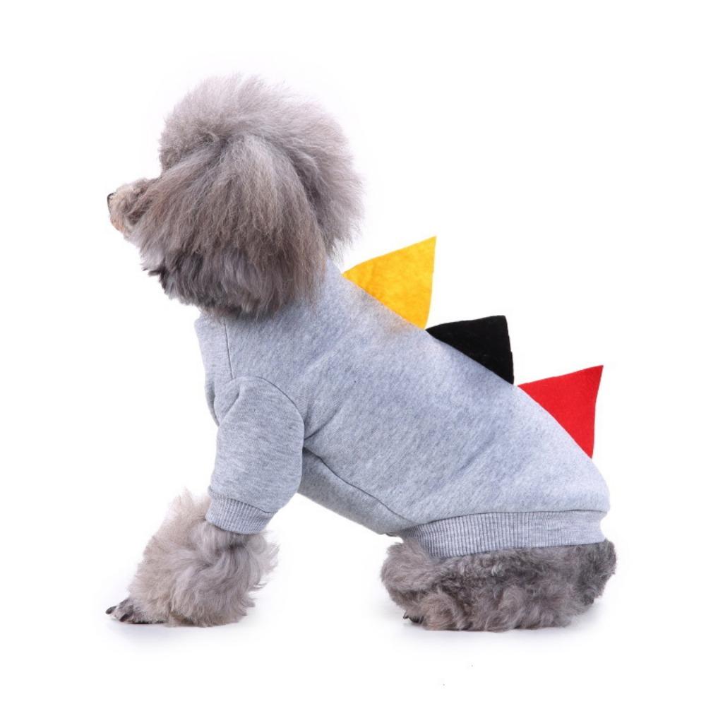 Pet dog clothes thermal sweater velvet four-legged clothes autumn and winter casual pet clothes small dog