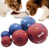 Interactive Ballgnawing Dog Rubber Rotate Leaky Food Balls Pet Durable Toys
