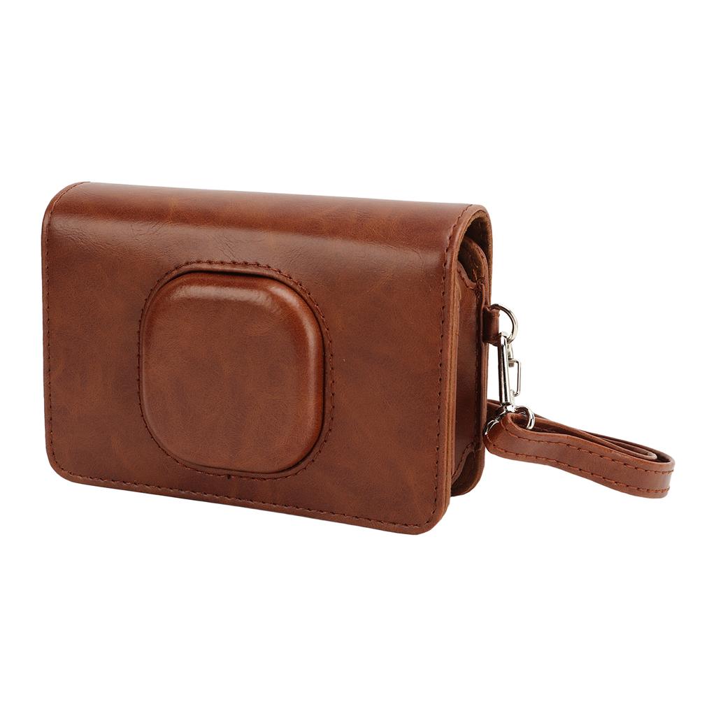 Instant Camera Case PU Leather Mini Retro Protective Camera Bag with Adjustable Shoulder Strap for Mini Shot2