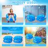 Portable PVC Inflatable Sofa for Adults and Children, Water Game Sofa, Play Seat for Kids