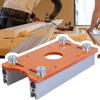 65mm Trimming Machine 2 In 1 Slotted Bracket Invisible Fasteners Wardrobe Cupboard Panel Punch Locator Aluminum