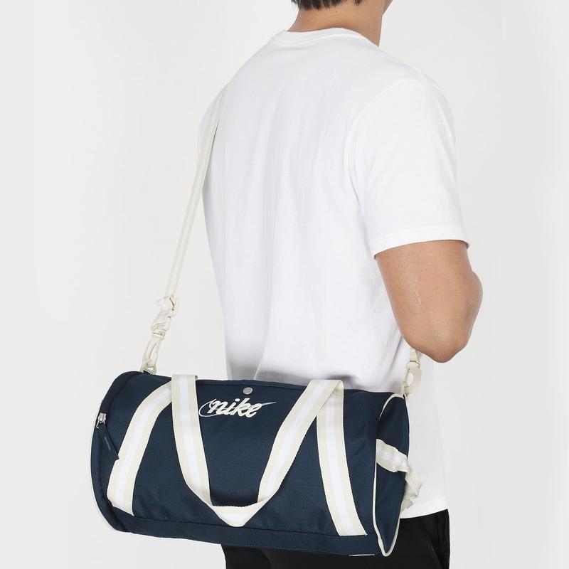 Nike Fabric Portable Crossbody Bag, Travel Bag Regular Unisex Arsenal Dark Sea Blue Casual DR6261-478