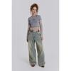 Jaded London Worn Looking Washed-out Denim Pants