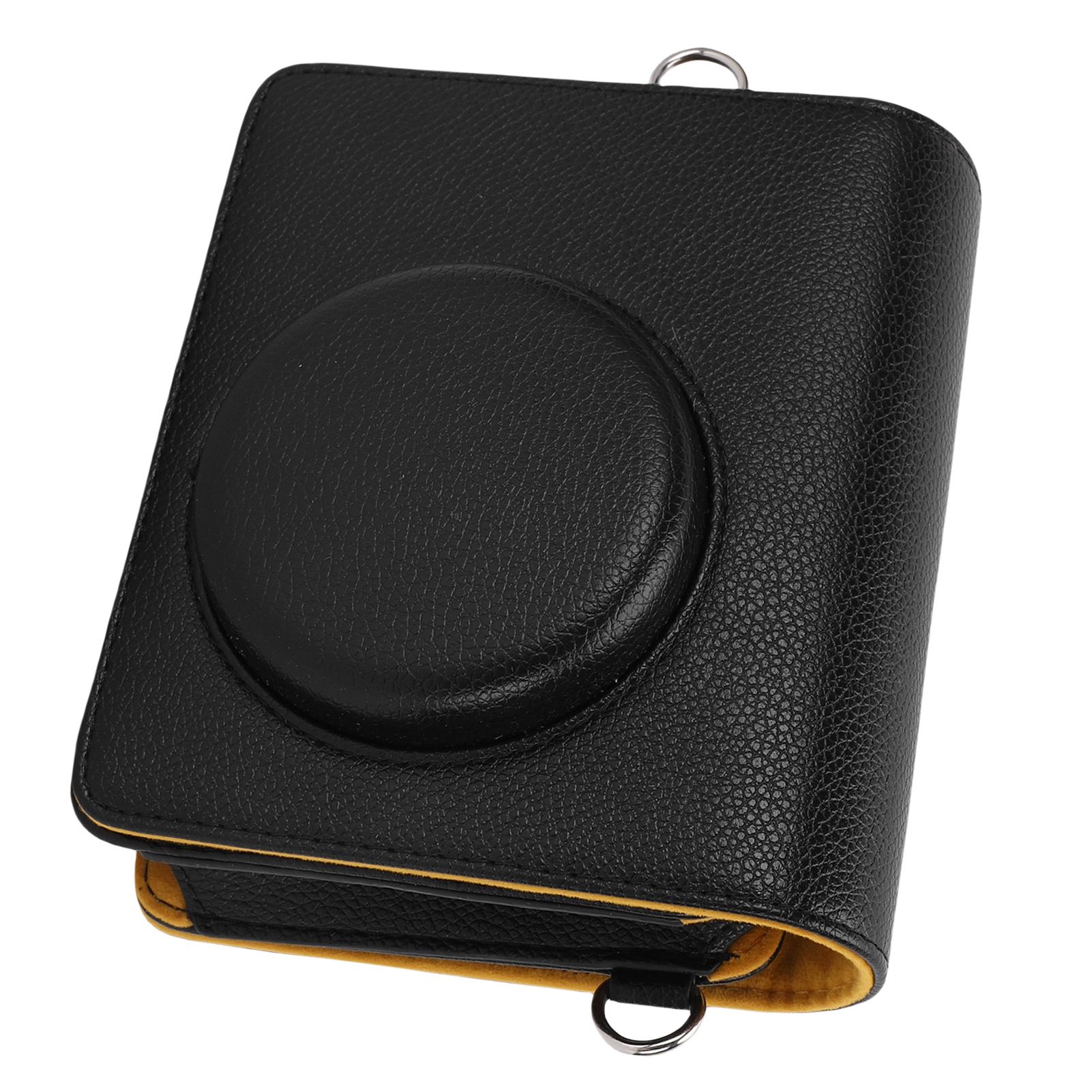 

PU Lther Case Fit for MS300 2 in 1 Camera and Photo Printer Camera ive Bag with Shoulder Strap