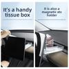 Car Sticker For Tesla 3 Y Juniper Highland 2025 2026 ETC Card Storage Box Ice Crystal Transparent Box Wholesale Car Accessories