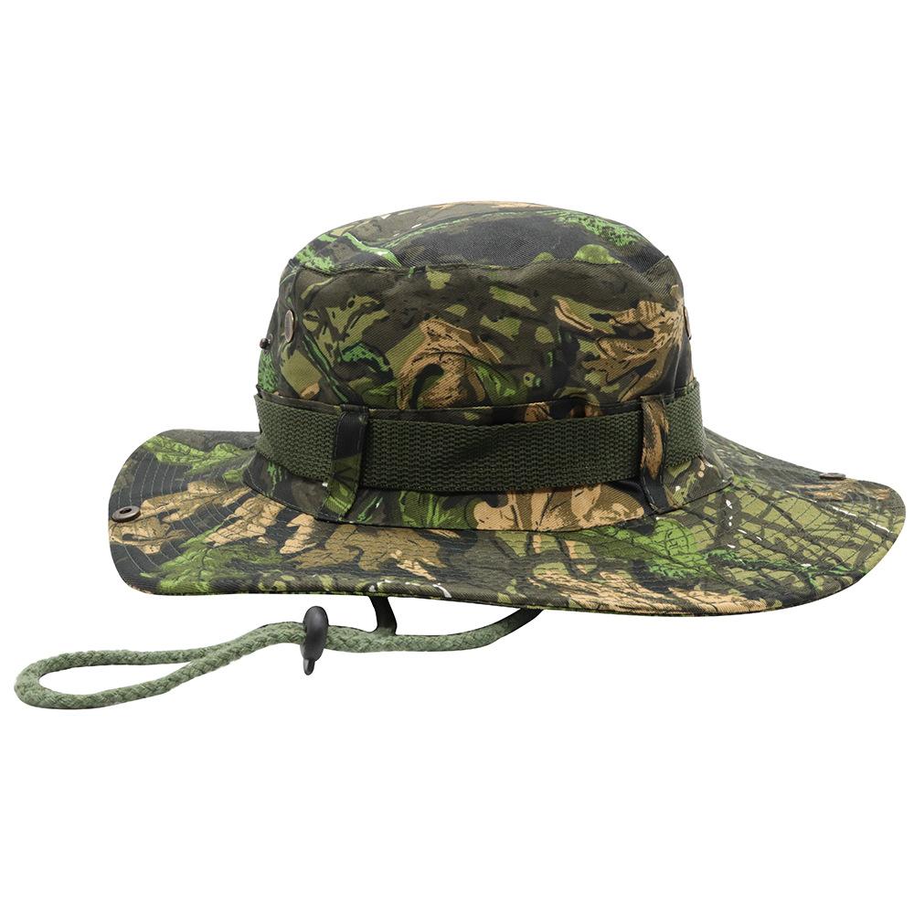 Outdoor Men's Solid Big Eaf Sun Hat Bucket Hat -UV Protection Women Bucket Hat Summer Hiking For Fishing Camper Camp Cap