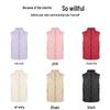 Yaya Women's Stand Collar Duck Down Vest